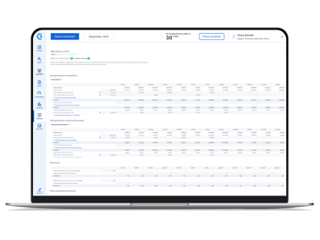 Companyon Controlling Software_Cashflow-Planung_Notebook