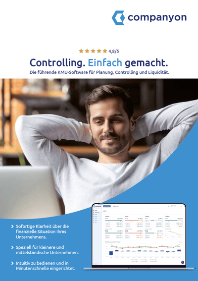 Companyon Controlling Software_Broschüre Titelseite