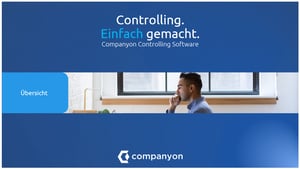 Companyon Controlling Software_Broschüre Überblick