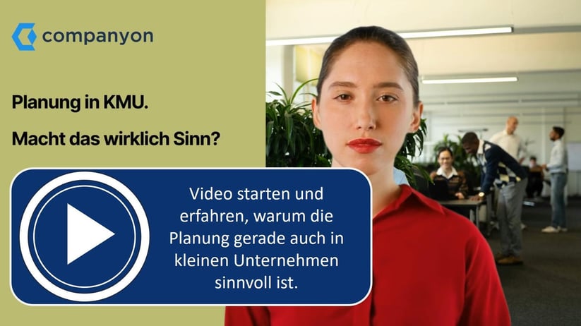 Companyon Controlling Software_Video Planung in KMU