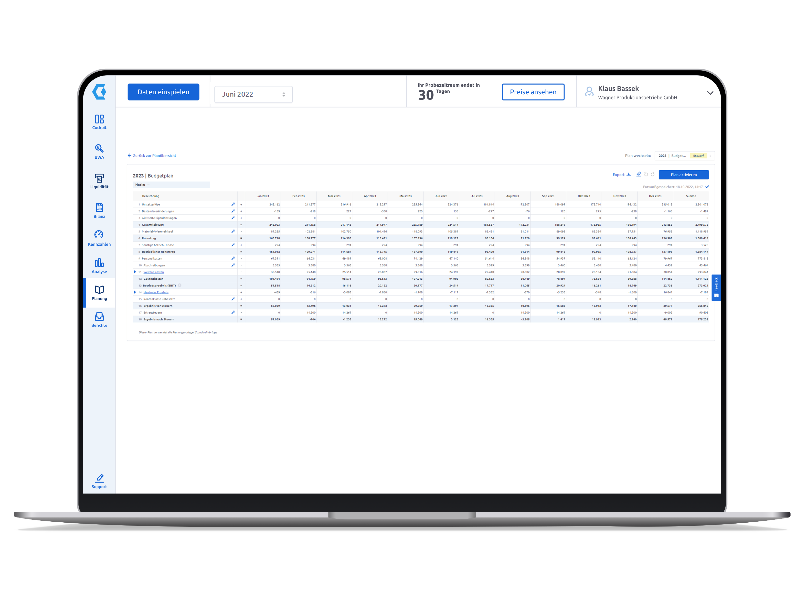 Companyon Controlling Software _ Planung 2022-1