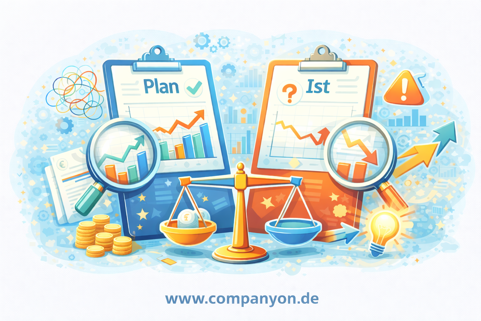 Plan-Ist-Vergleiche richtig nutzen: So entstehen bessere Entscheidungen