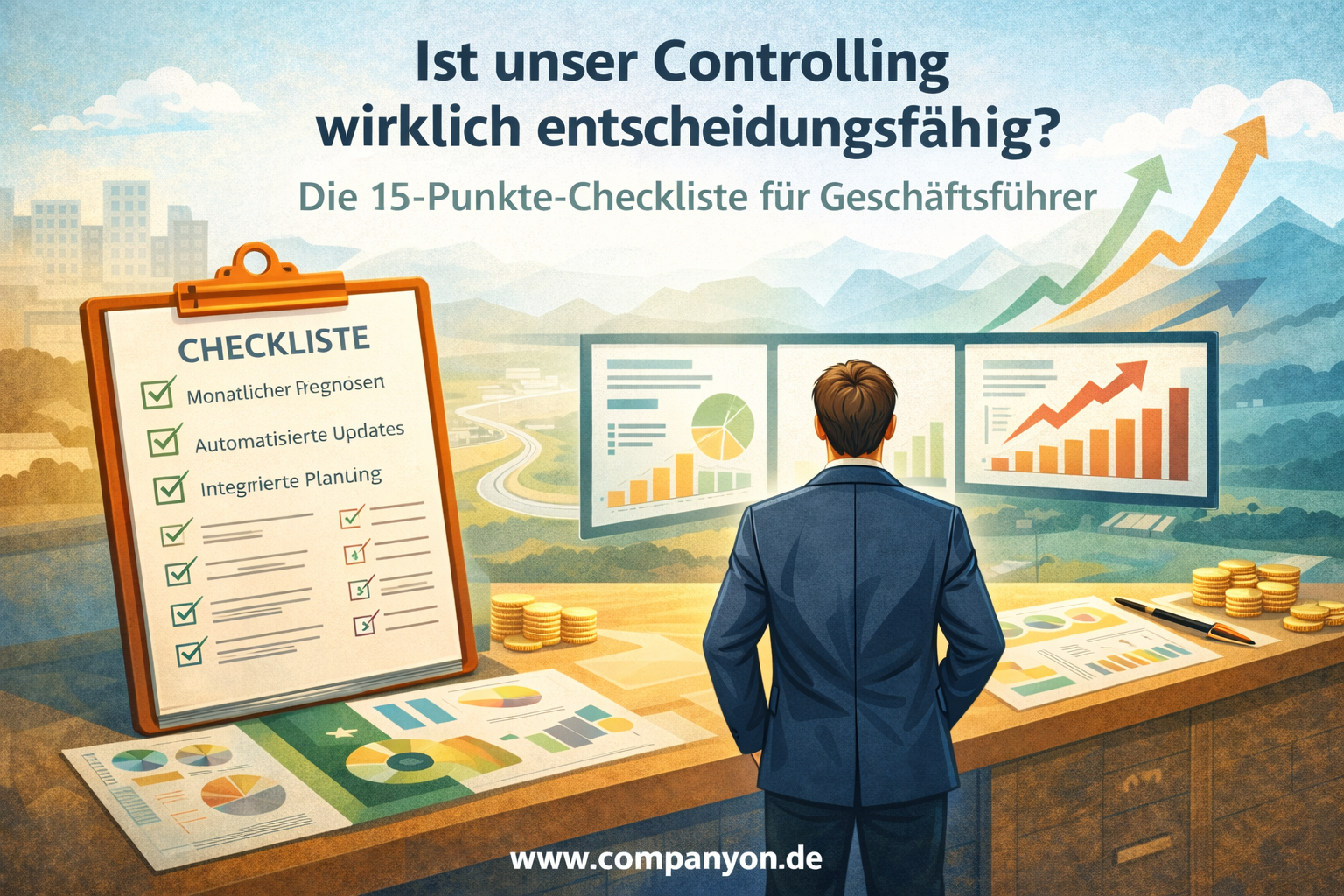 Ist unser Controlling wirklich entscheidungsfähig? Die 15-Punkte-Checkliste für Geschäftsführer