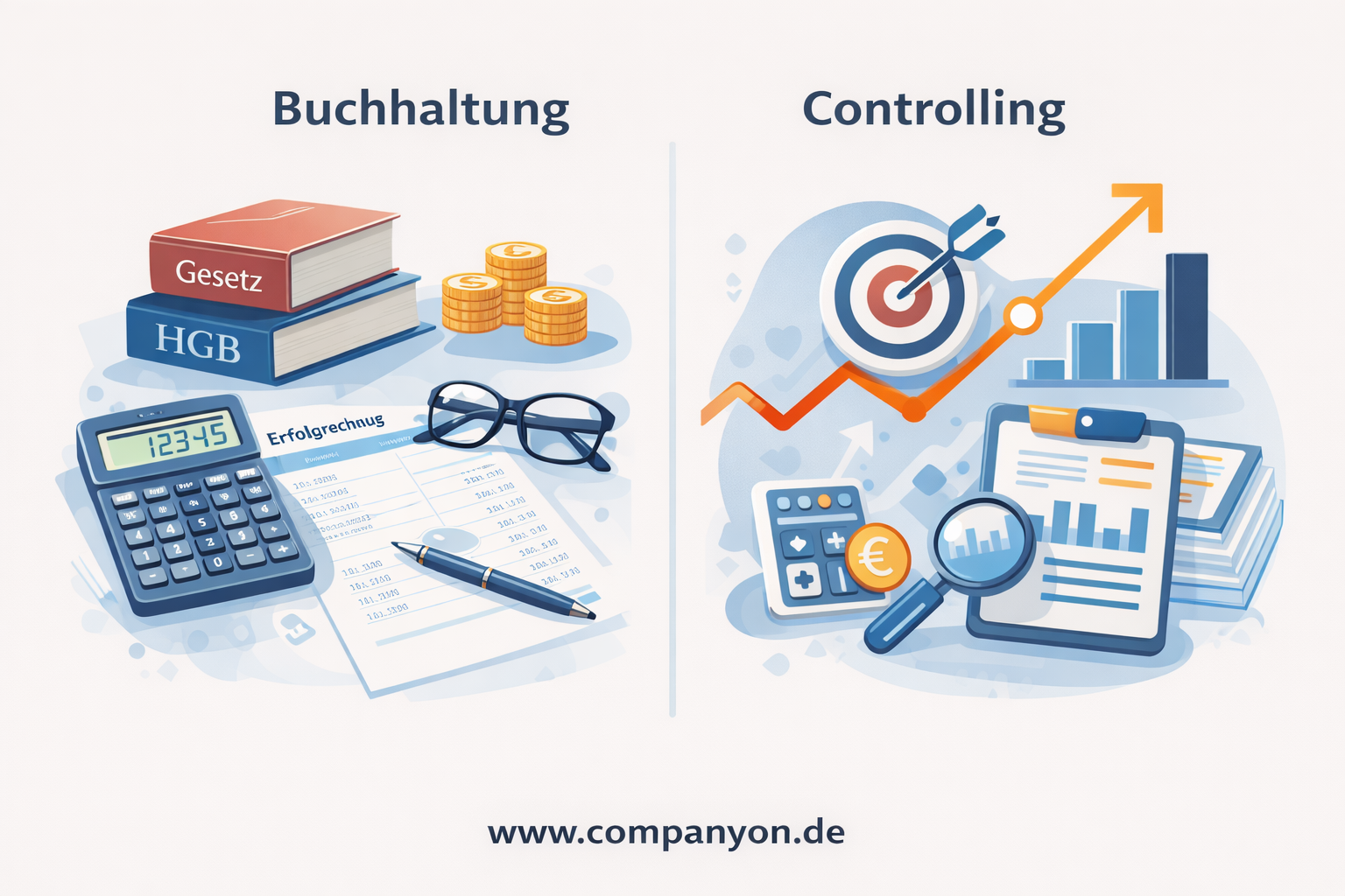 Buchhaltung ist nicht Controlling Warum viele Unternehmen im Rückspiegel steuern. Und es erst merken, wenn es eng wird.