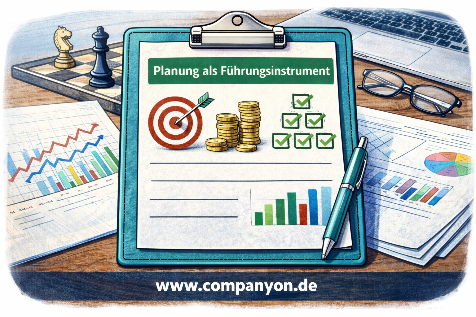 Warum Planung kein reines Zahlenspiel ist, sondern ein Führungsinstrument.